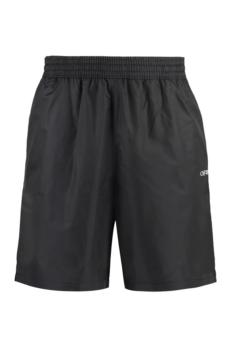 Off-White Nylon Swim Shorts