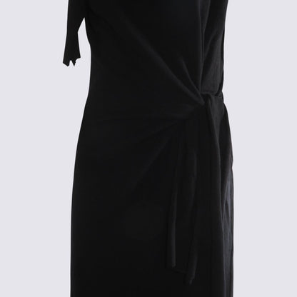 Moschino Black Wool Dress
