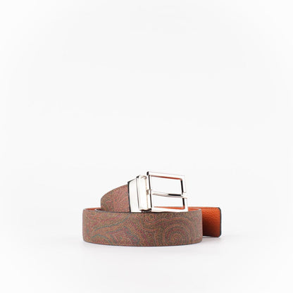 Etro Reversible Orange Belt