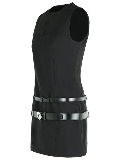 Coperni Black Polyester Dress