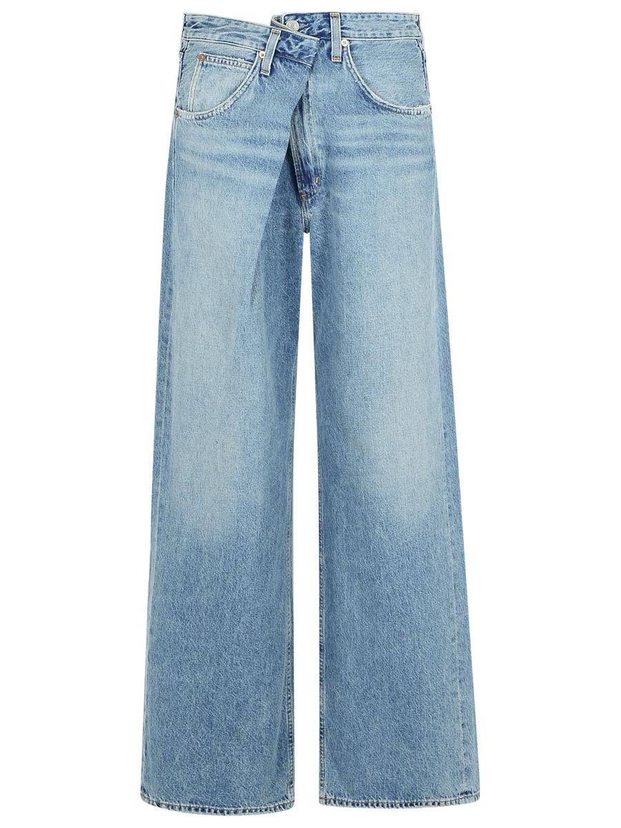Agolde 'Vana' Blue Denim Jeans