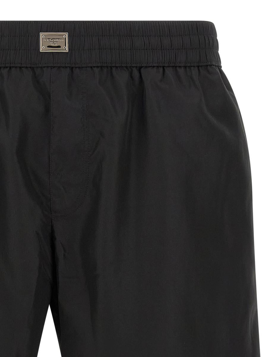 Dolce & Gabbana Logo Plaque Swimsuit