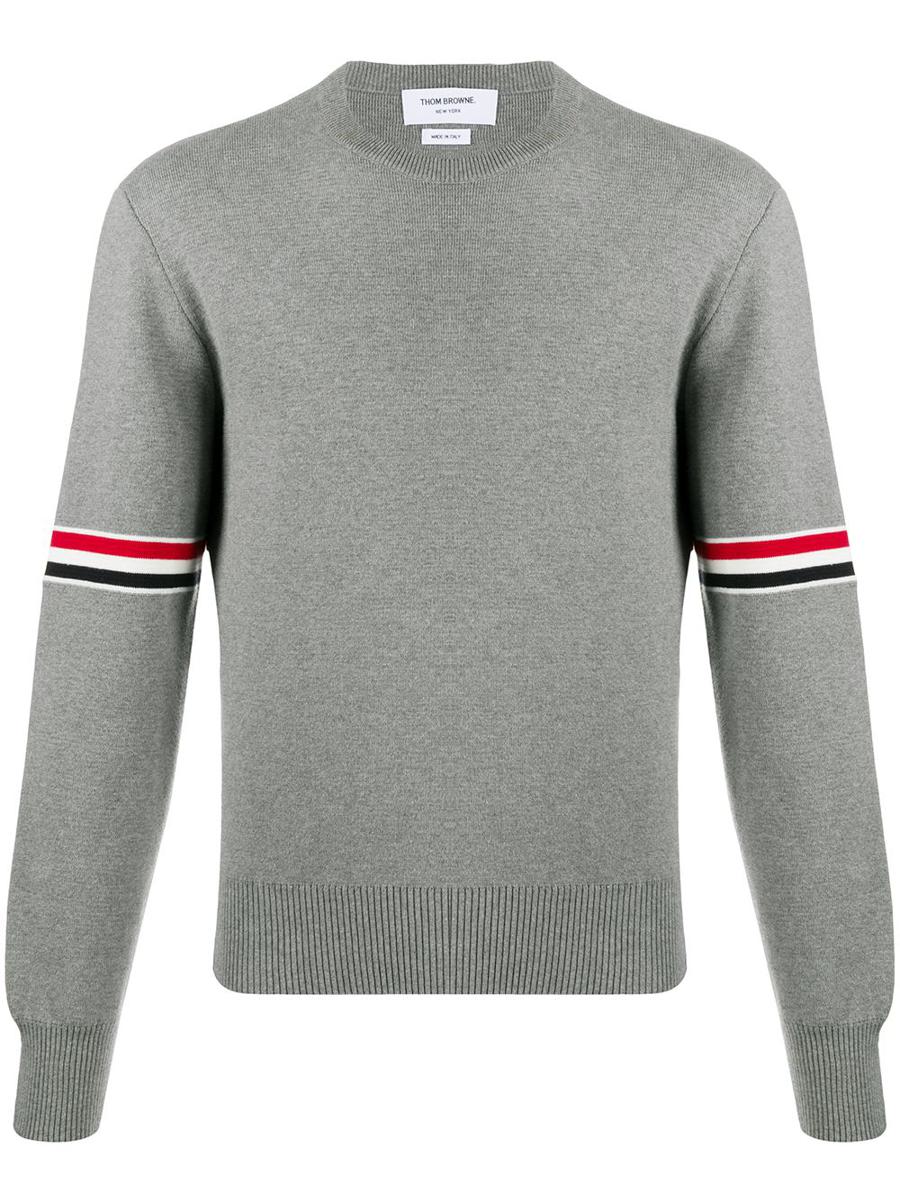 Thom Browne Rwb Cotton Sweater
