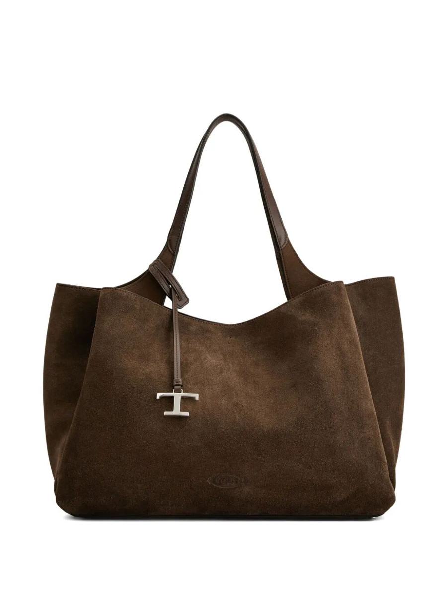 Tod'S T Pendant Logo Medium 2 Handles Bags