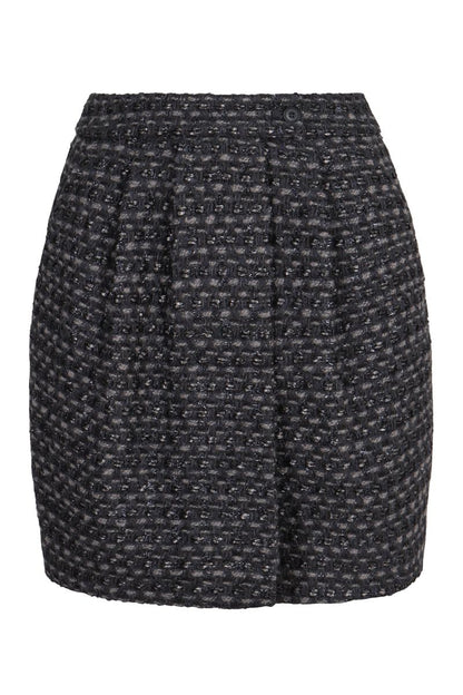 Emporio Armani Tweed Mini-Skirt