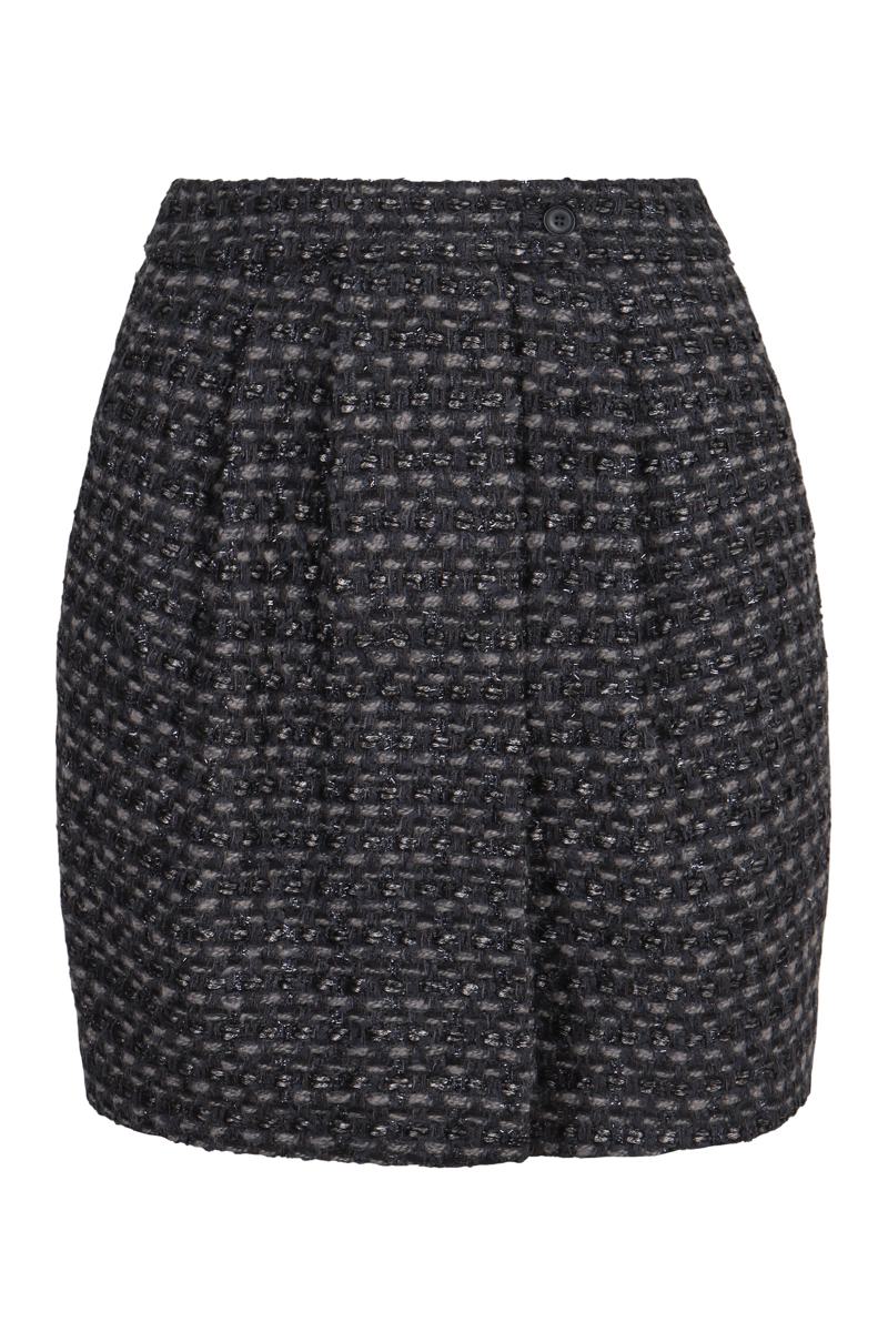 Emporio Armani Tweed Mini-Skirt