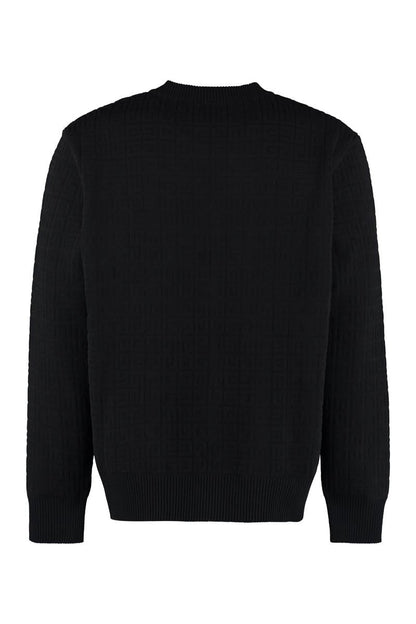 Givenchy Long Sleeve Crew-Neck Sweater