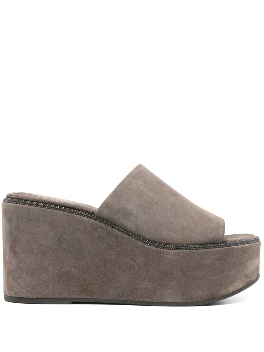 Brunello Cucinelli Classic High Mule Shoes