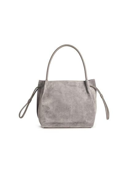 Tod'S Grey Suede Bag