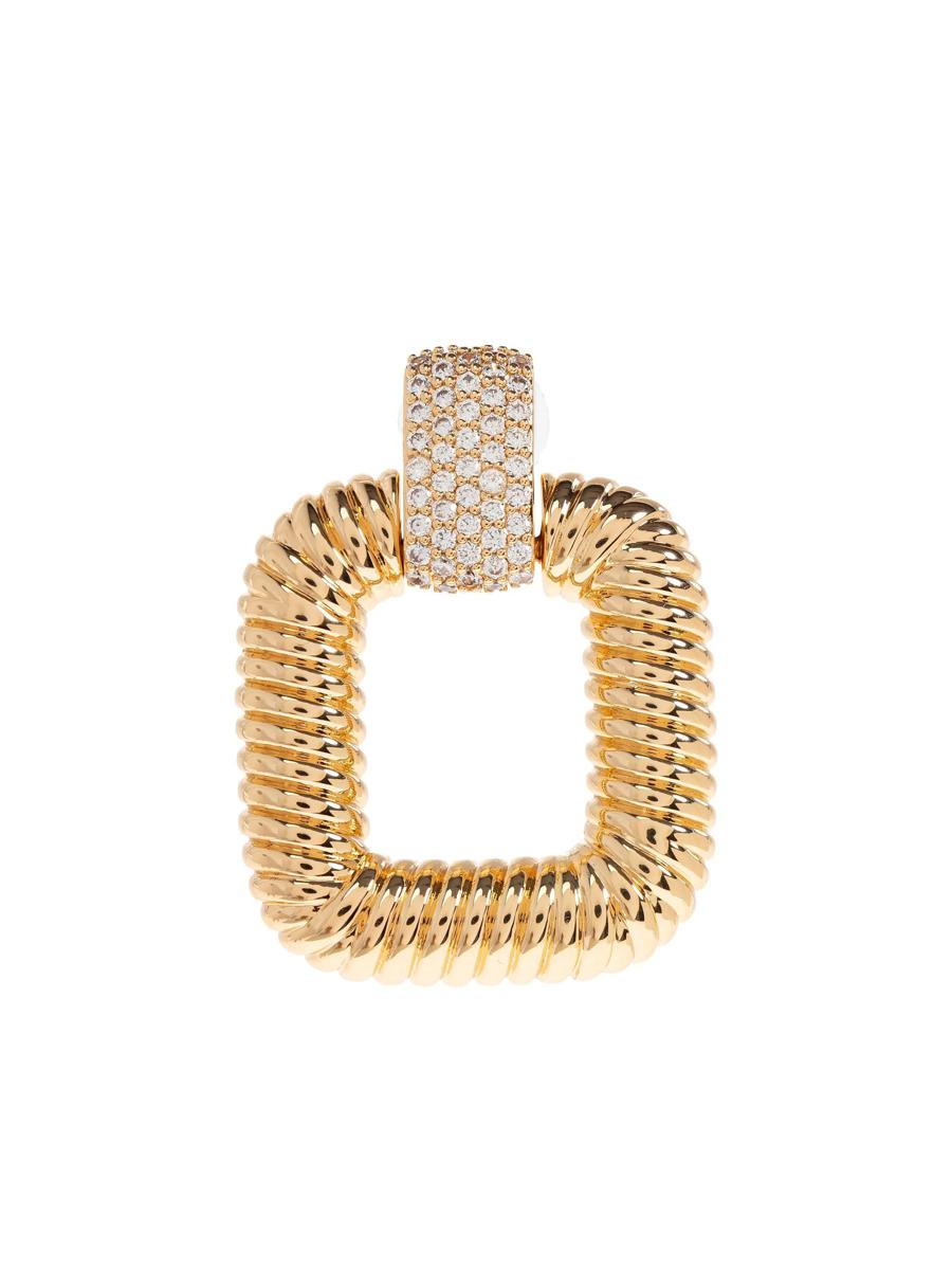 Self-Portrait Gold Knocker Earrings Accessories