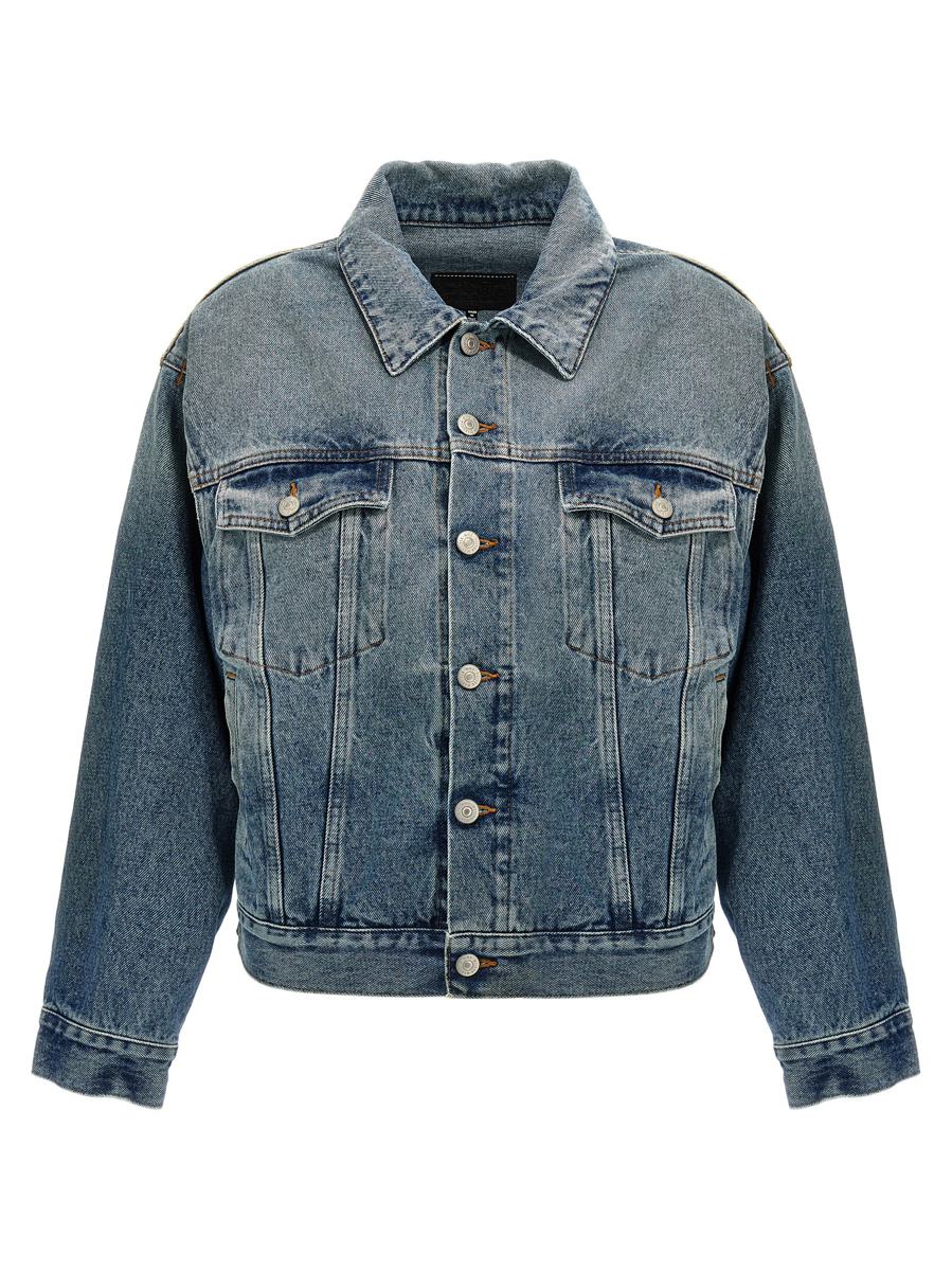 MM6 Maison Margiela Cut-Out Denim Jacket