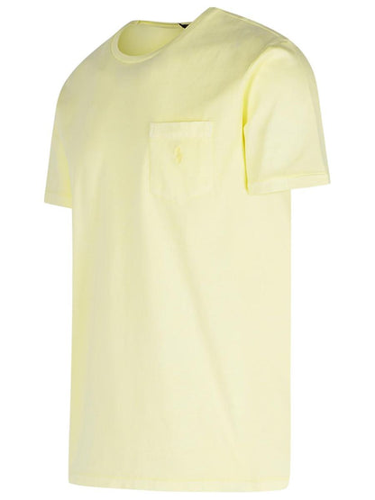 Polo Ralph Lauren Yellow Cotton T-Shirt