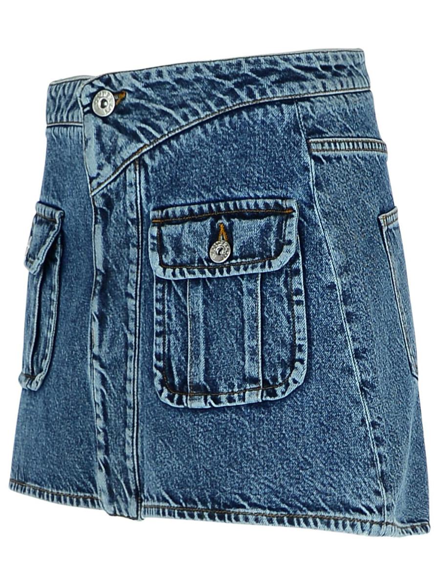 JW Anderson Blue Denim Miniskirt