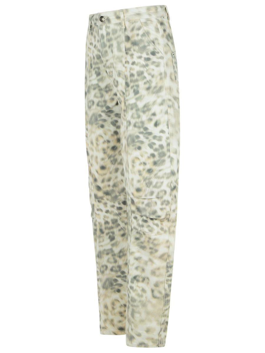 Rotate Birger Christensen 'Cargo' Multicolor Cotton Jeans