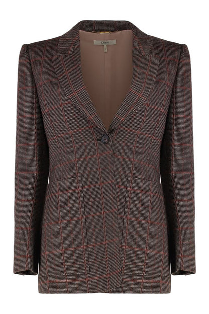 Chloé Single-Breasted One Button Jacket
