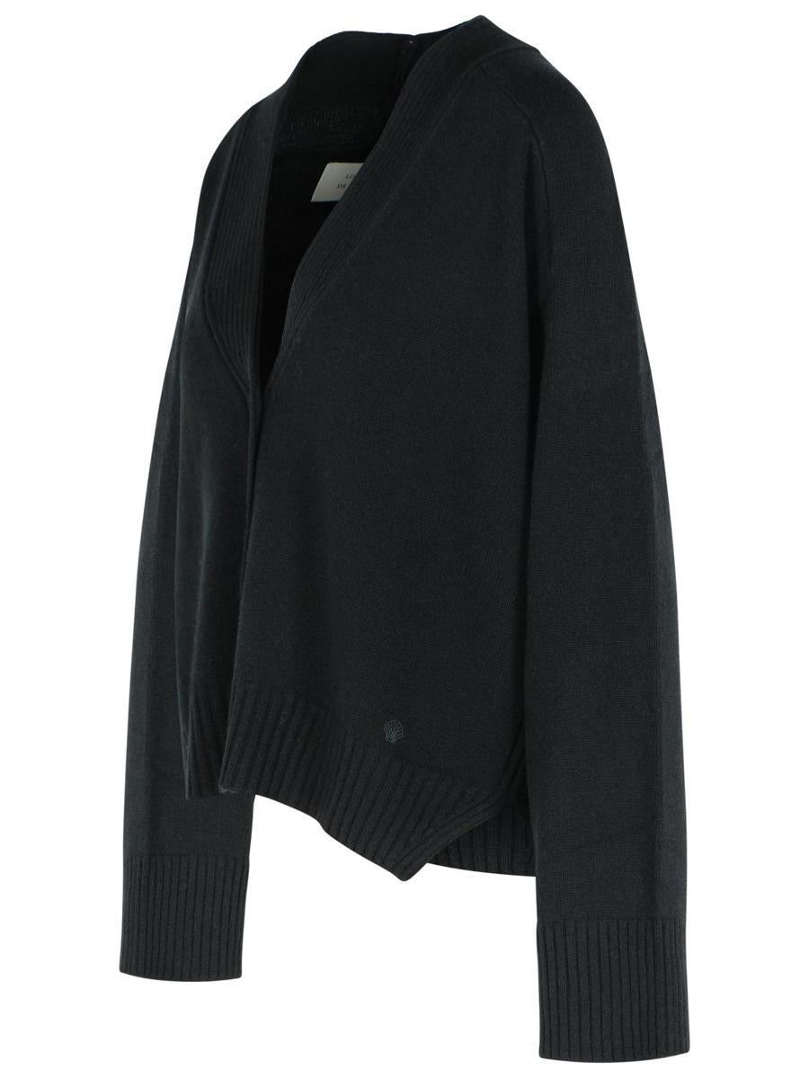 Loulou Studio Black Cashmere Cardigan