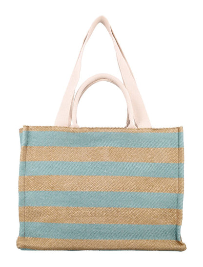 Marni Raffia-Effect Medium Tote Bag