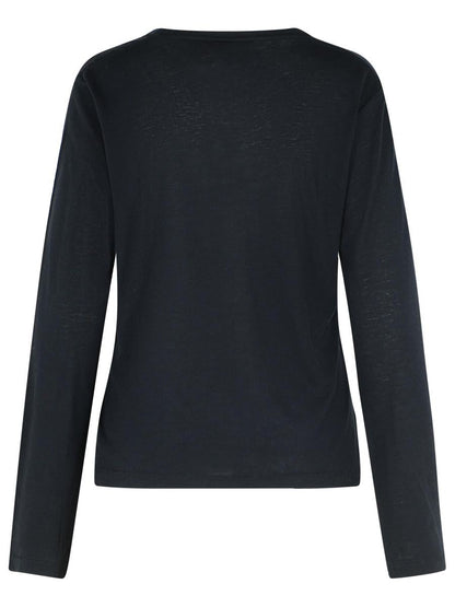 Loulou Studio Black Wool Blend Sweater