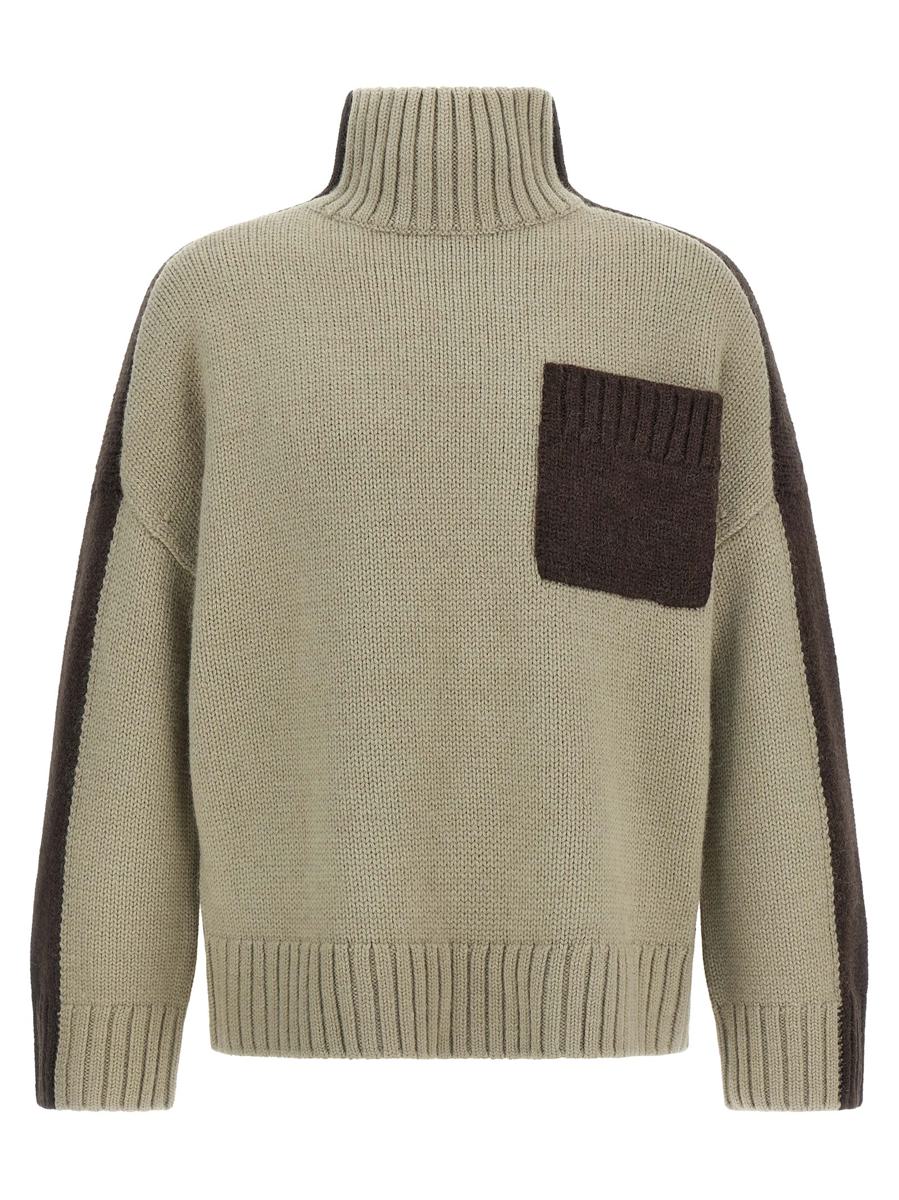 JW Anderson 'Two Tone Patch Pocket' Sweater