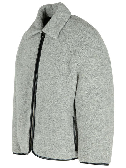 JW Anderson Grey Wool Blend Jacket
