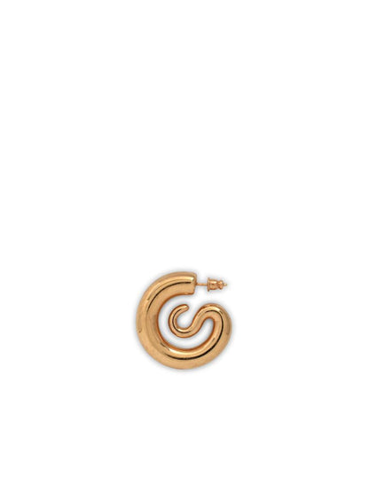 Panconesi Gold 'Serpent Hoops Small' Earrings