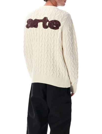 Arte Cream Cable Knit Sweater
