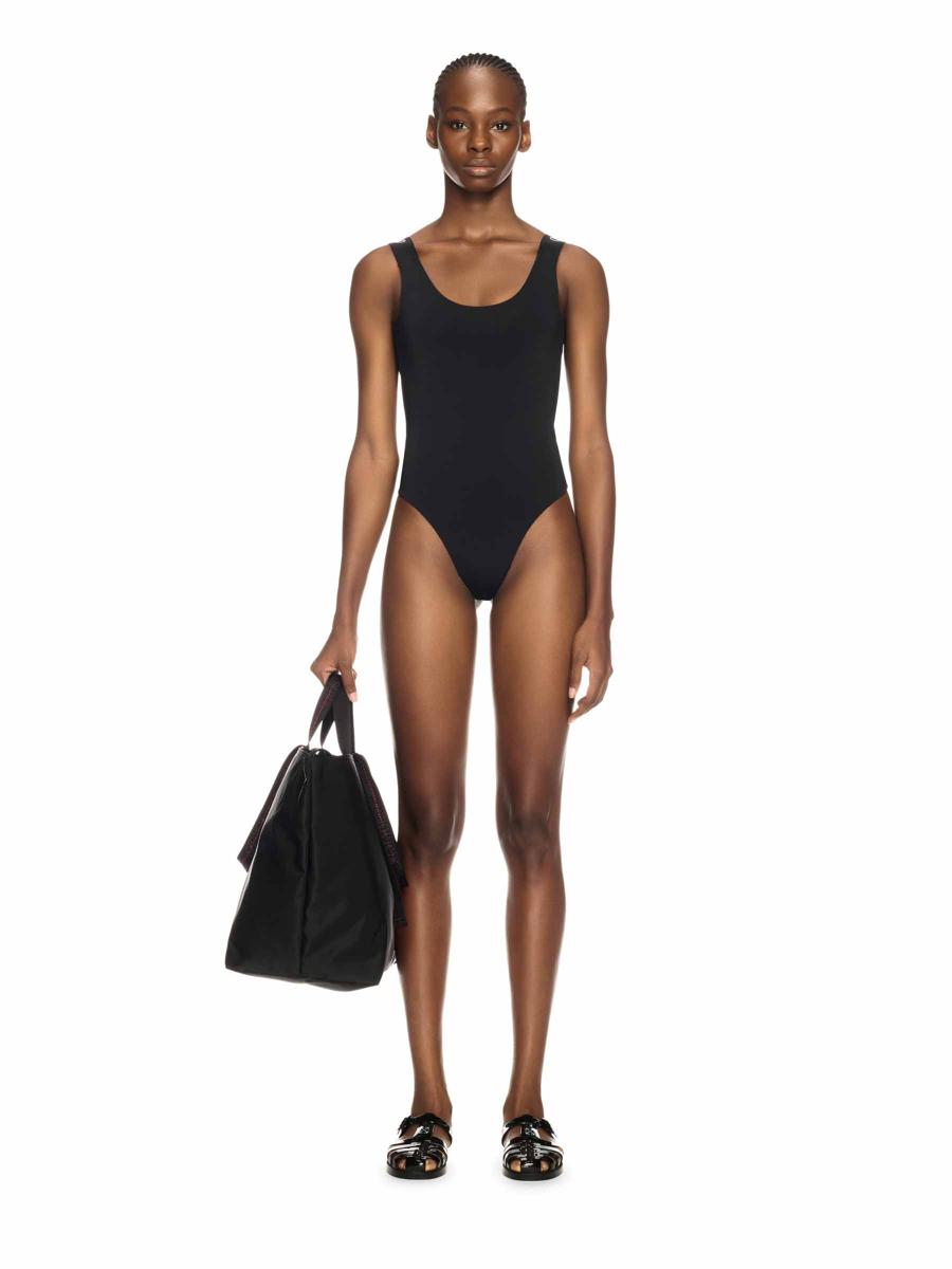 Off-White Logo Polyamide Swimsuit