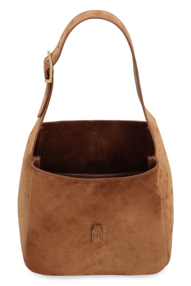 Saint Laurent Le 5 À 7 Piccola Suede Handbag