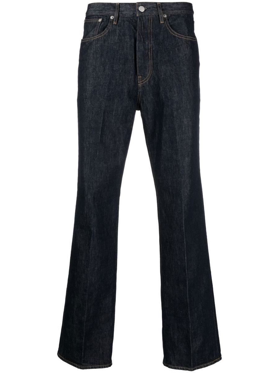 Auralee Twist Denim Cotton Jeans