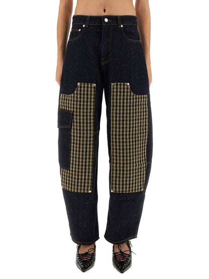 Ganni Pants "Neppy Carpenter"