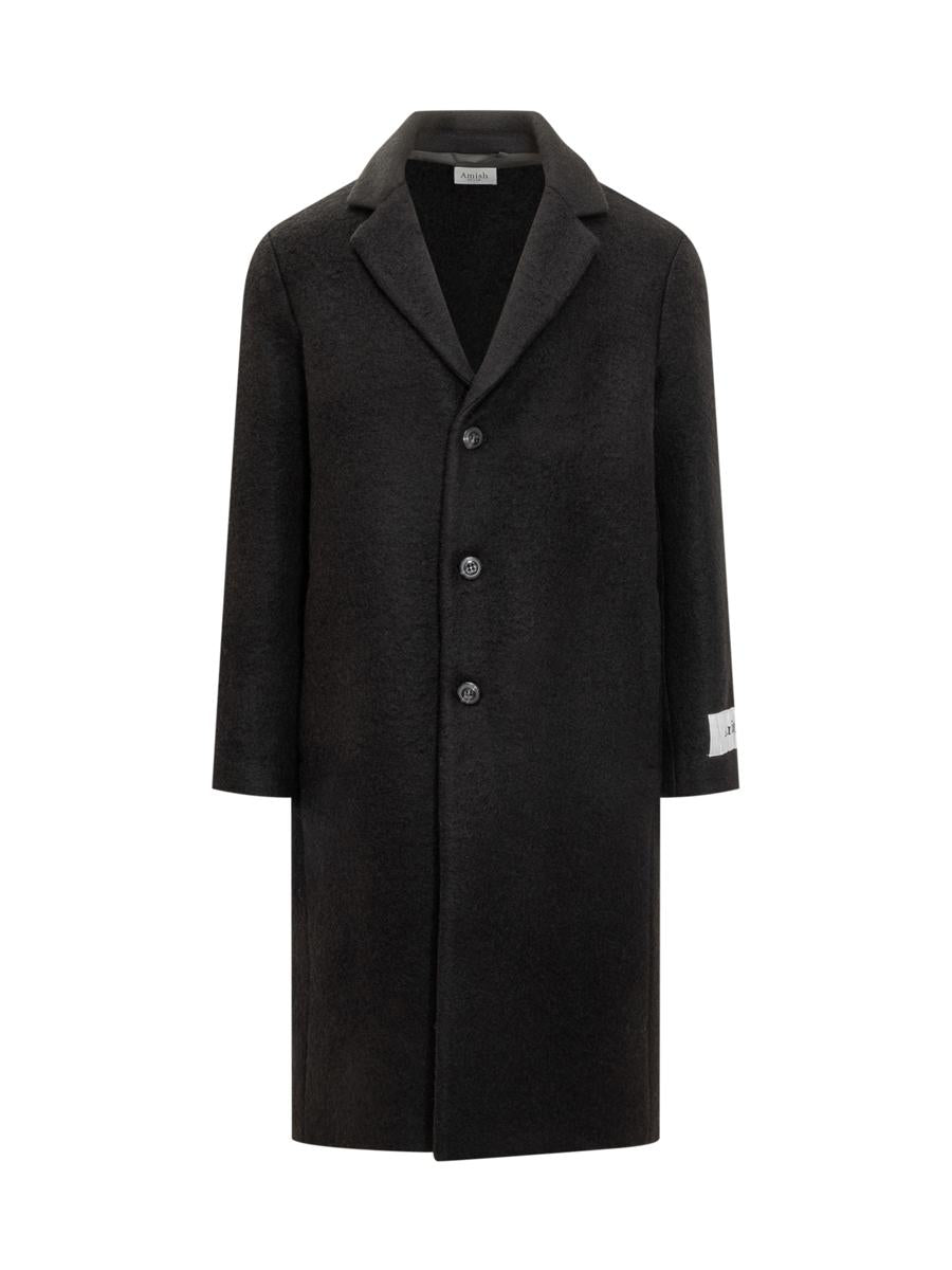 Amish Amish Long Coat Black Men'S