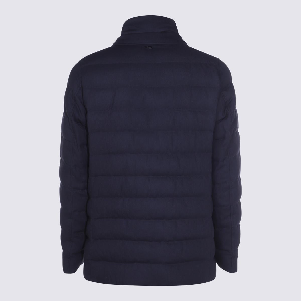 Herno Dark Blue Down Jacket