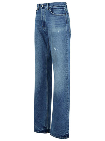 Acne Studios '2010M' Blue Cotton Jeans