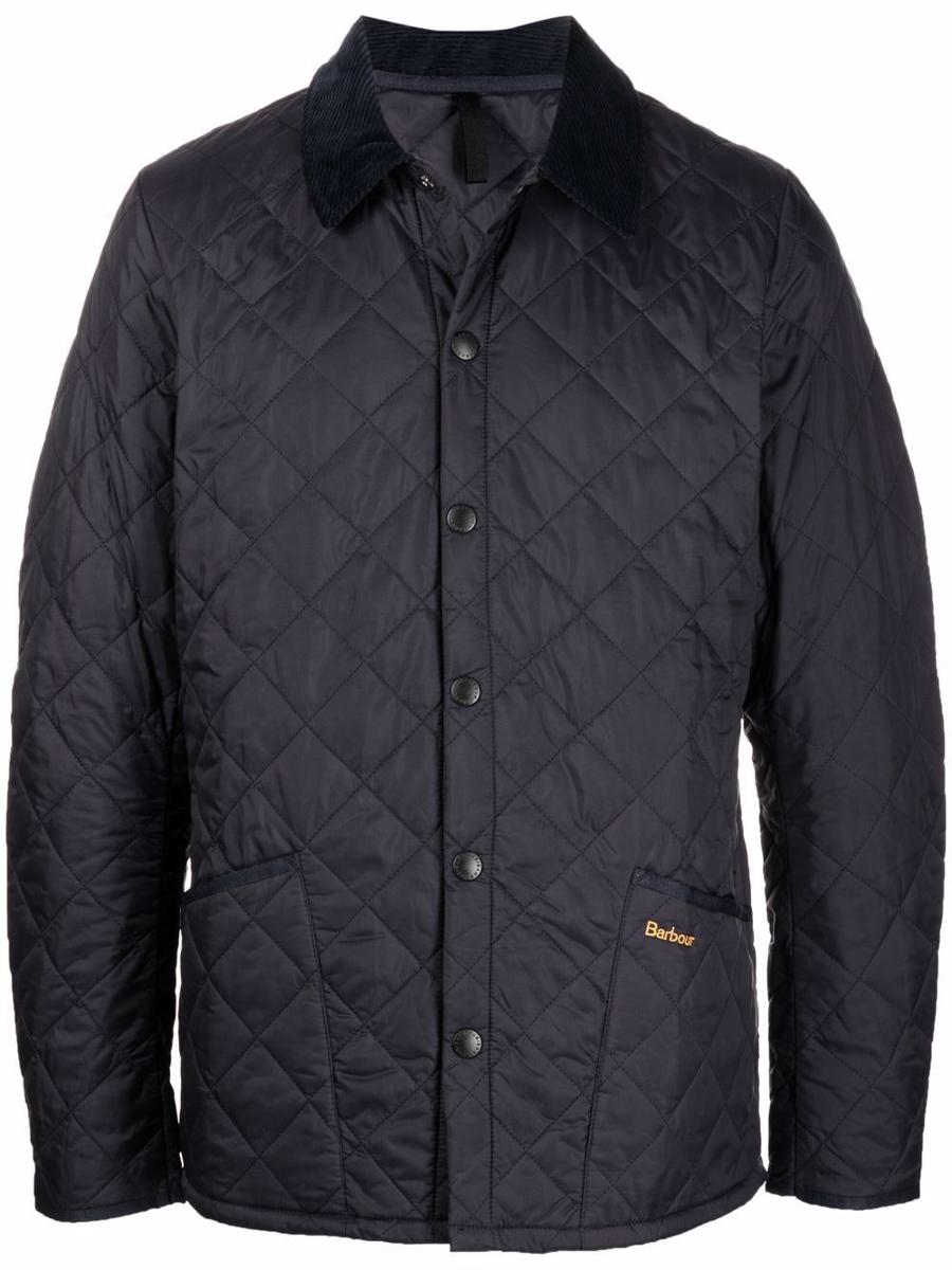 Barbour Blue Quilted Heritage Jacket