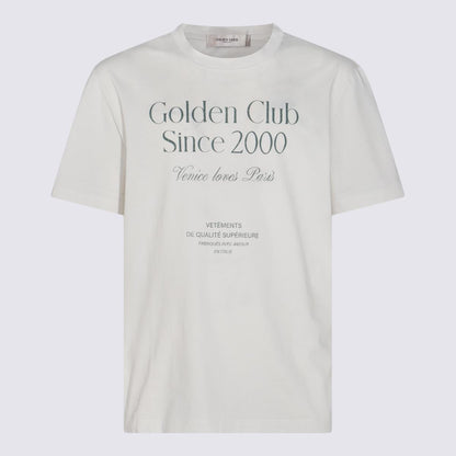 Golden Goose White Cotton T-Shirt