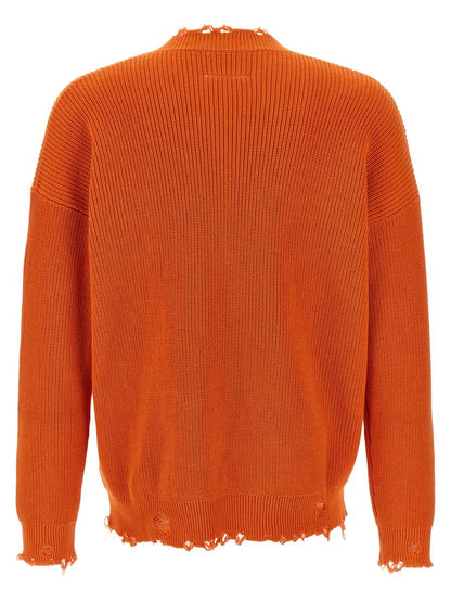 MM6 Maison Margiela Destroyed Sweater