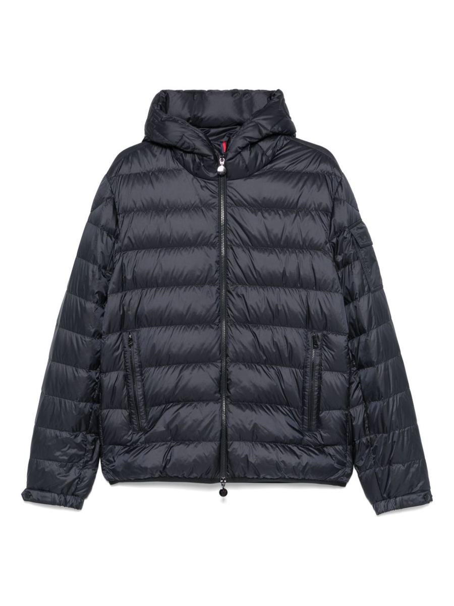 Moncler Blue 'Najan' Down Jacket With Hood
