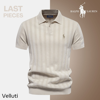 Ανδρικό Πλεκτό Polo με υφή από RL