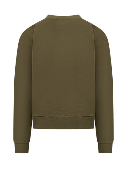Marni Sweatshirt With Embroidered Logo Patch Marni