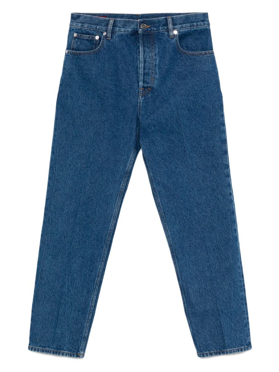 Gucci Slim Fit Denim Cotton Jeans