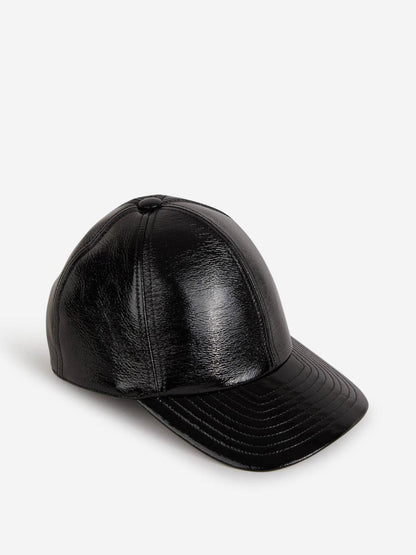 Courrèges Patent Logo Cap