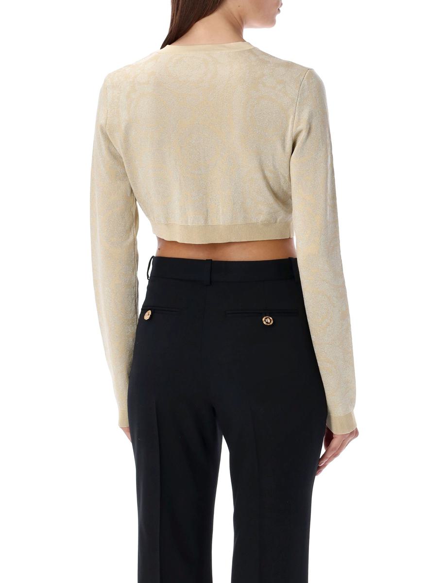 Versace Cardigan Barocco Knit