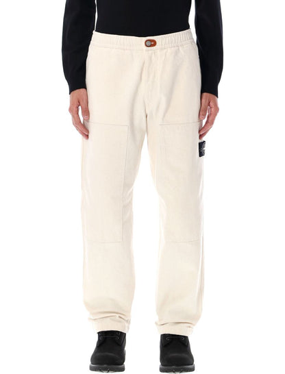Stone Island Relaxed Gabardine Chino Trousers
