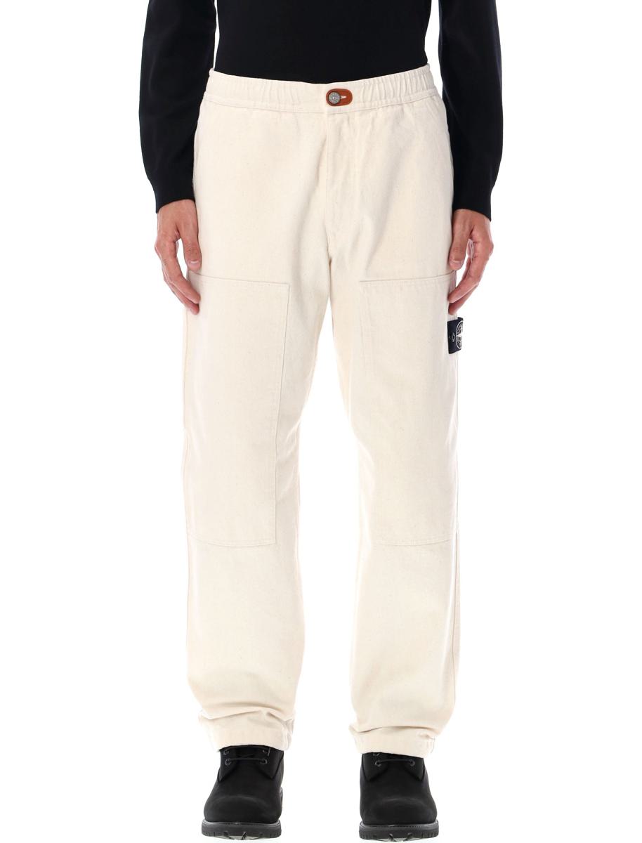 Stone Island Relaxed Gabardine Chino Trousers