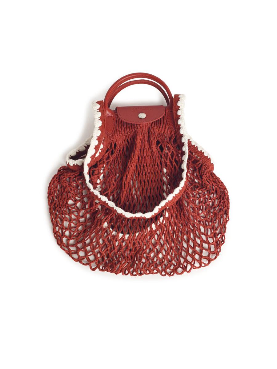 Longchamp 'L Le Pliage' Mesh Bag