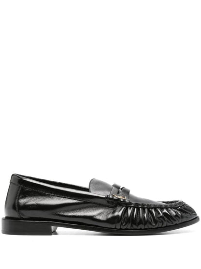 Saint Laurent Le Loafer Supple In Shiny Leather Shoes