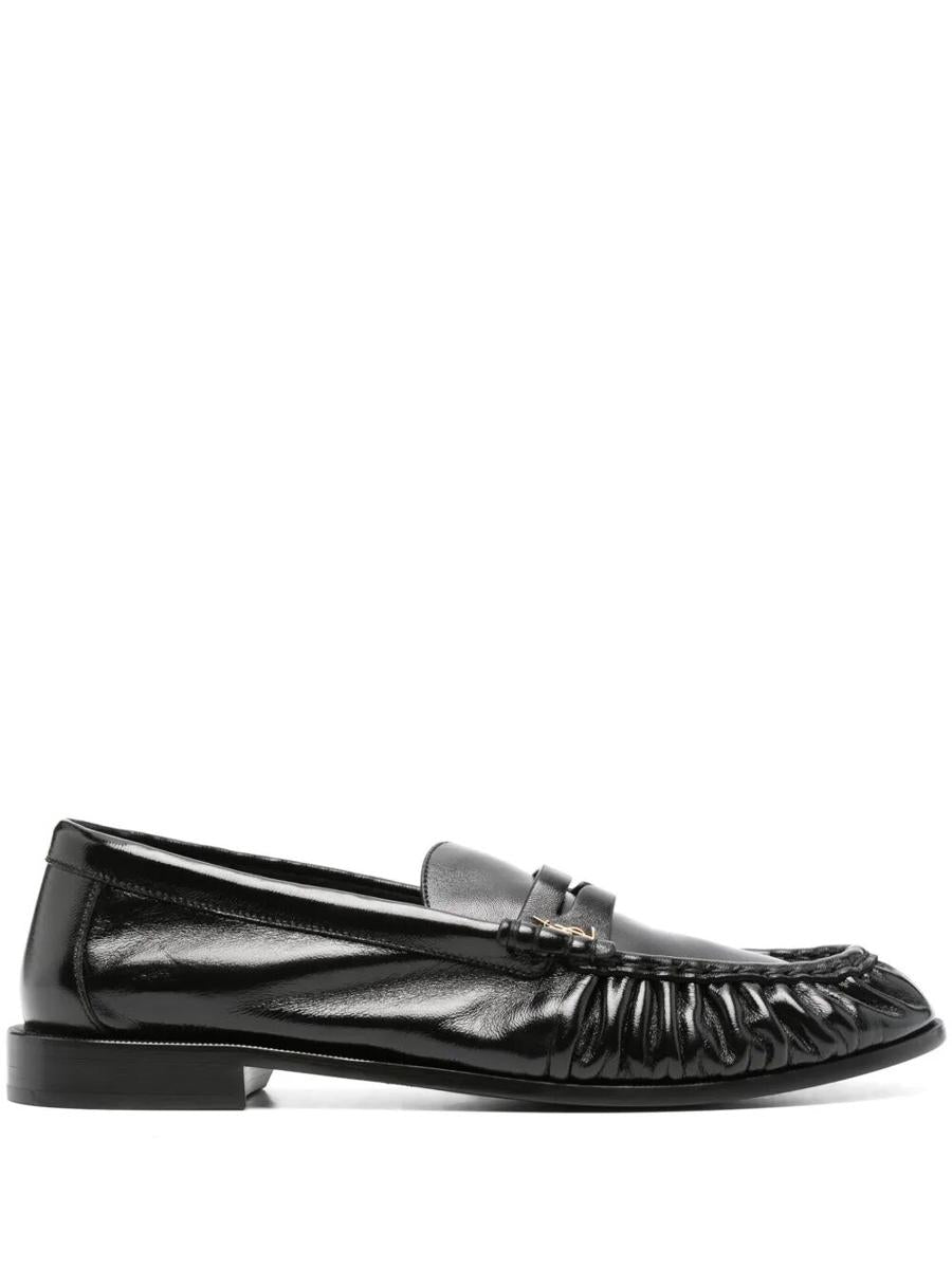Saint Laurent Le Loafer Supple In Shiny Leather Shoes