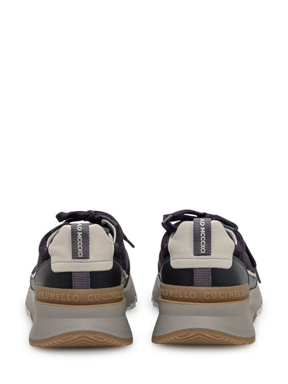 Brunello Cucinelli Brunello Cucinelli Suede And Leather Sneakers