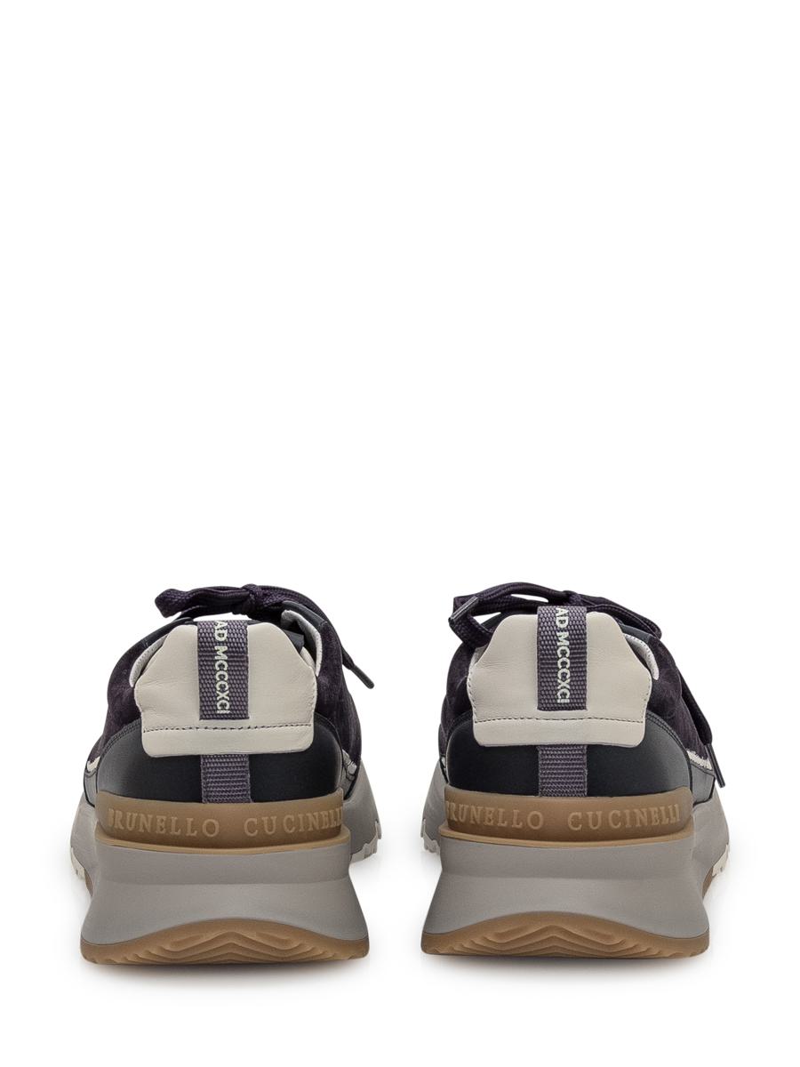 Brunello Cucinelli Brunello Cucinelli Suede And Leather Sneakers