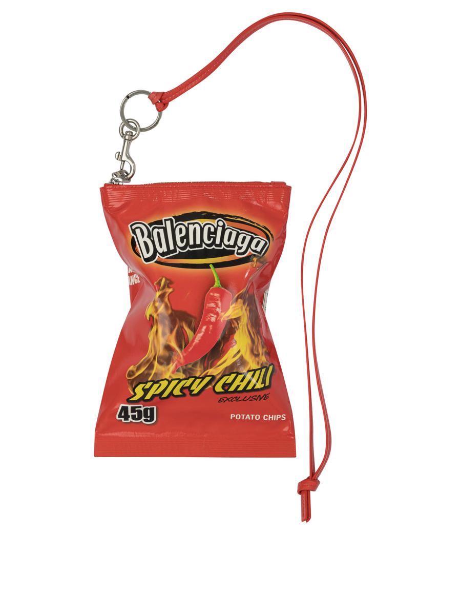 Balenciaga "Chips" Cell Phone Pouch